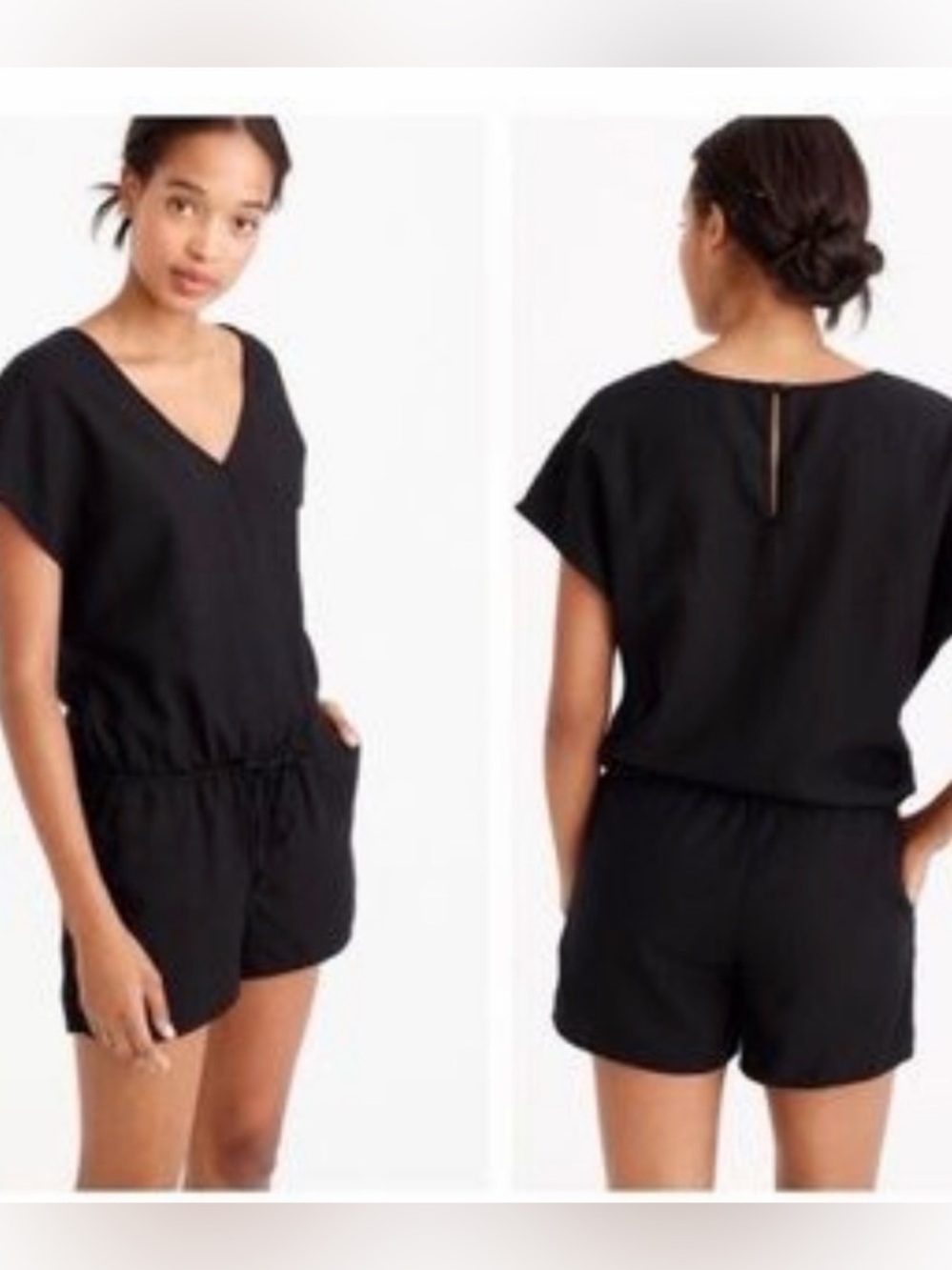 J Crew V-neckline Romper XS